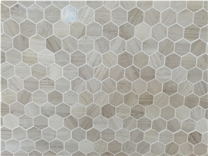 Silver Serpeggiante Mosaic Wall Cladding Tiles