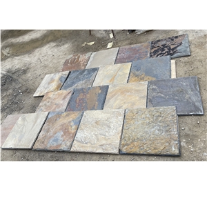Factory Direct Rusty Slate tile for Home Decoration