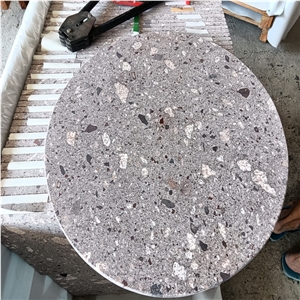 Santa Cecilia Granite Round Table Top