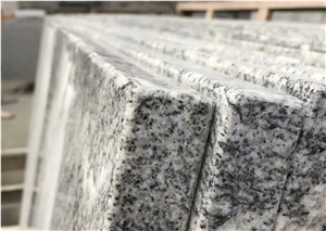 China Juparana Grey Granite Waves Black Granite Vanitytop