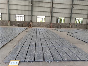 High Quality Ganges Black Granite for Wall Tiles Project