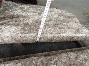 Natural Surface Peach Red G687 Granite Wall Cladding