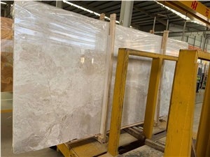Roman Jade Beige Marble Slabs for Hotel and Home Decoration