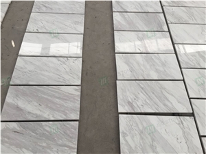 Volakas White Marble Polished Flooring And Walling Tiles