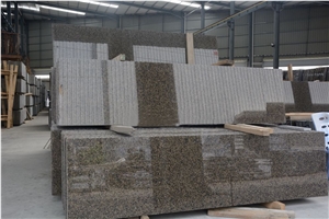 Saudi Tropical Brown granite small slabs