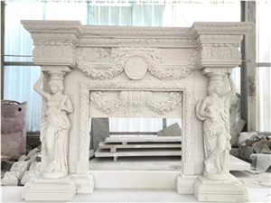 pure marble stone fireplaces 