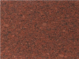 ruby-red Granite