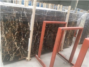 import Afghanistan black gold marble slabs