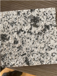 New Halayeb Grey Granite Bush Hammered slabs and tiles 