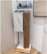  Display Stand For PVC Flooring Tile Sample For Showroom
