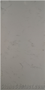Artificial Carrara White Quartz Slab Countertop-3025