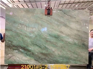 Brazil Royal Green Marble Polished Custom Countertops