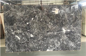 China Snow Mountain Black Fox Marble Polished table