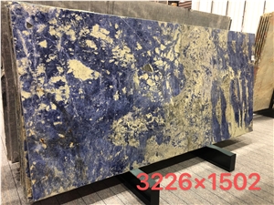 Bolivia Blue Quarzite Slabs Tile Luxury Stone 