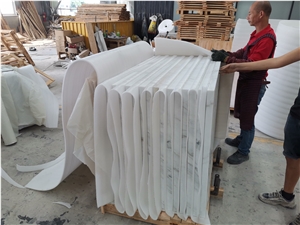 White Marble Screen For Decoration Well Fabricated For Decor