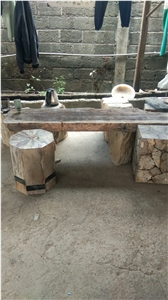 Petrified Wood Stone Sinks, Basins