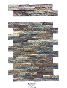 Rust Thin Stone Veneer, Stacked Stone Veneer, Cultured Stone