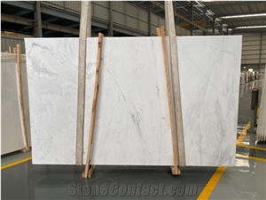 Polished Guangxi White Marble Slab Price