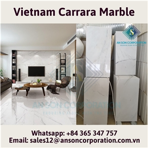 Big Big Sale For Vietnam Carrara Marble Tile
