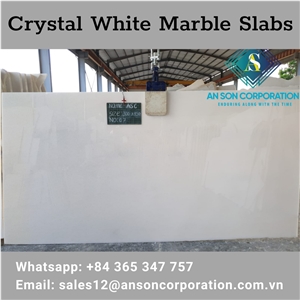 Big Deal Big Discount For Crystal White Marble Slabs 