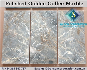 Big Promotion Big Sale For Polished Golden Coffee Marble 