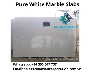 Big Promotion Big Sale Pure White Marble Slabs