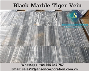 Big Sale Big Discount For Black Marble Tiger Vein