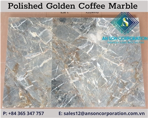 Great Discount Great Sale For Polished Golden Coffee Marble