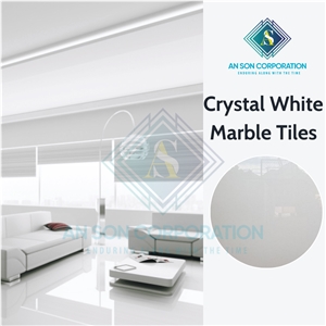 Hot Deal Hot Discount For Crystal White Marble Tile