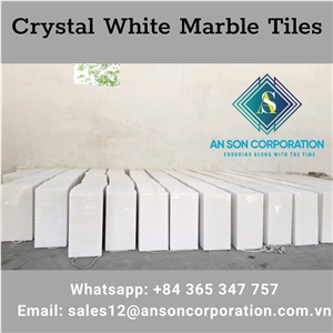 Hot Deal Hot Discount For Crystal White Marble Tiles 