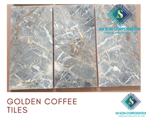 Hot Product - Golden Coffee Marble Tiles 