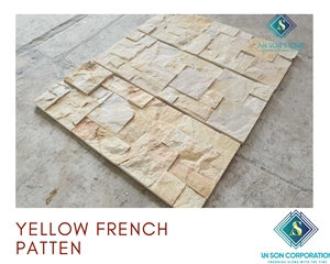 Hot Promotion - Yellow French Patten Wall Cladding 