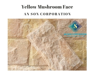 Hot Promotion - Yellow Mushroom Face Marble 