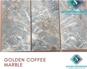 Hot Sale - Golden Coffee Marble From Vietnam 