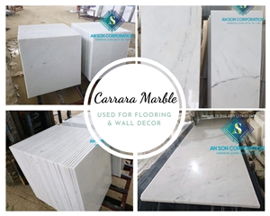 Hot Sale Hot Promotion For Vietnam Carrara Marble Tiles