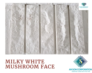 Hot Sale - Milky White Mushroom Face 