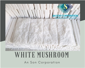 Hot Sale - White Mushroom Face Wall Panel From Vietnam 