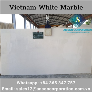 Special Offer For Vietnam White Marble Slabs Big Size 
