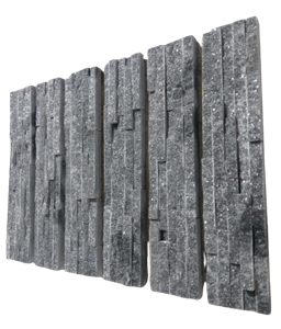 Top Number 1 Pure Black Wall Panel 5 Lines