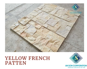Yellow French Patten Wall Panel 