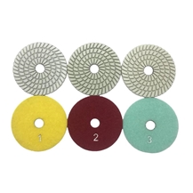 Fast And Easy 4Inch 3 Step Granite Polishing Pads
