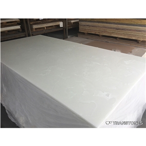 White Alabaster Stone Wall Panel For Interior Decoration