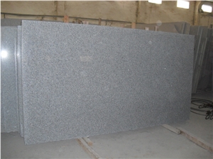 China Light Grey Big Granite Slab G603 For Tiles Stairs Top
