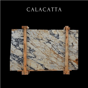 Calacatta Marble Slab - White Marble Slab