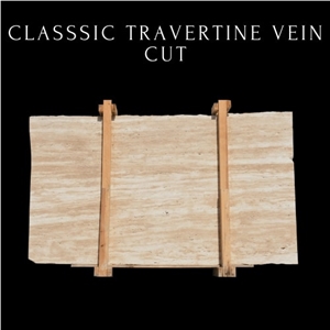 Classicc Travertine Vein Cut - Light Travertine
