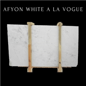 Cloudy White Marble Slab- Pure White Marble