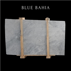 Dark Blue Marble Slab - Blue Cloudy Marble