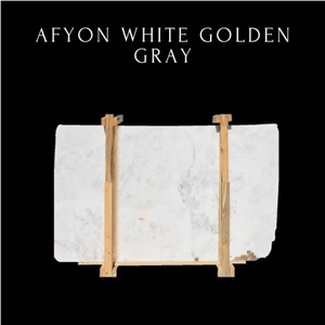 Golden Grey White Marble
