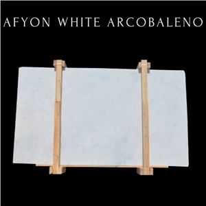  White Cloudy Marble - Arcobaleno White Marble