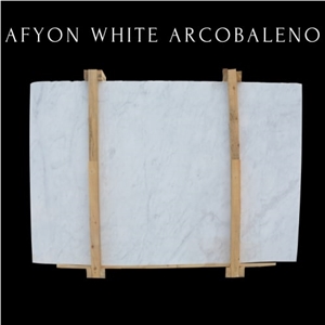 White Marble - White Crystal Marble Arcobaleno